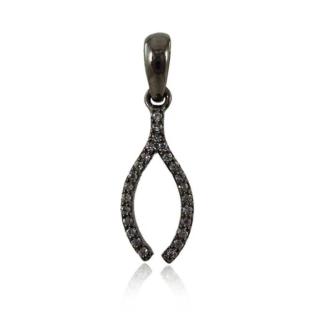 0.18cts Genuine Pave Diamond Solid 925 Silver Horse Shoe Charm Pendant Jewelry