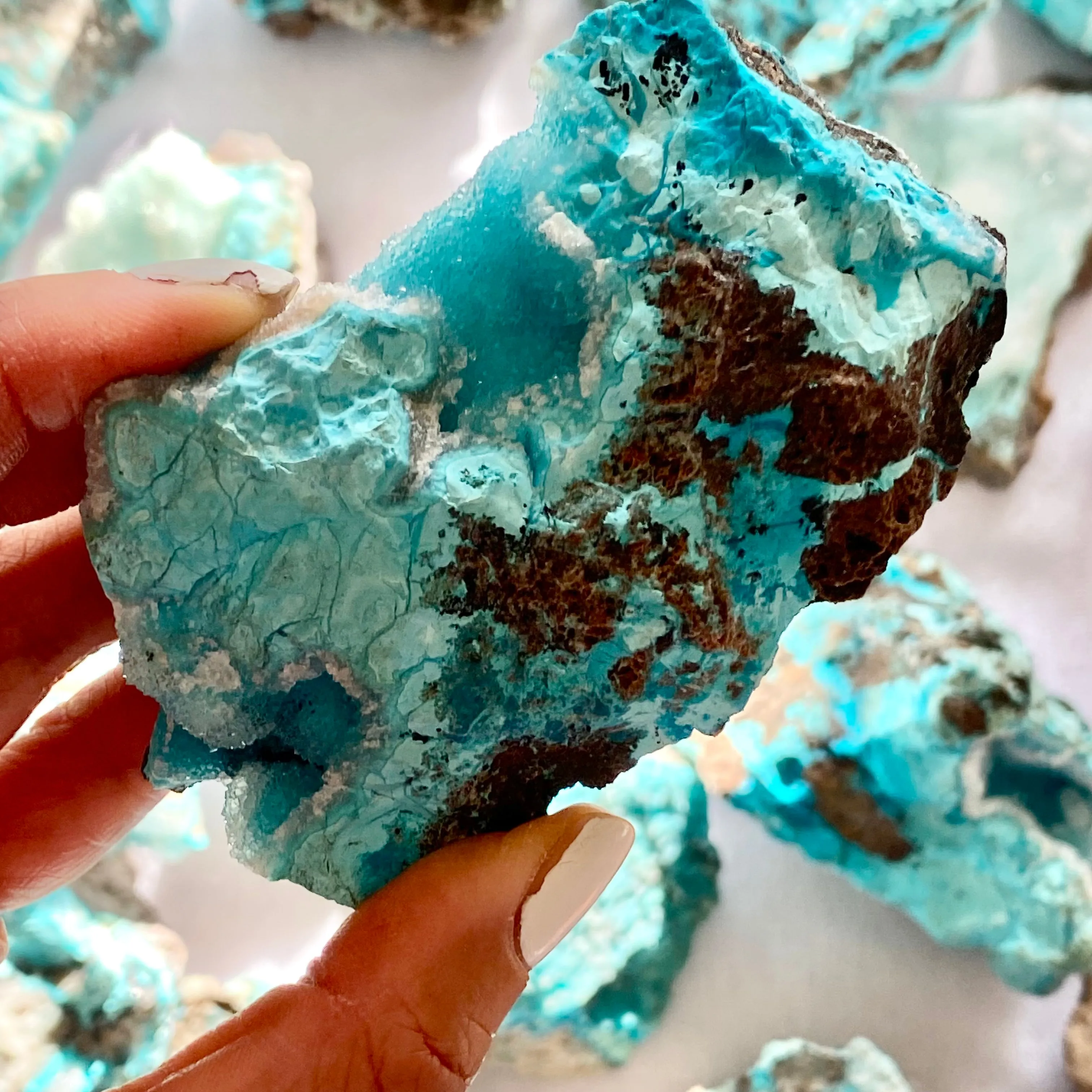 1 Beautiful Chrysocolla Piece