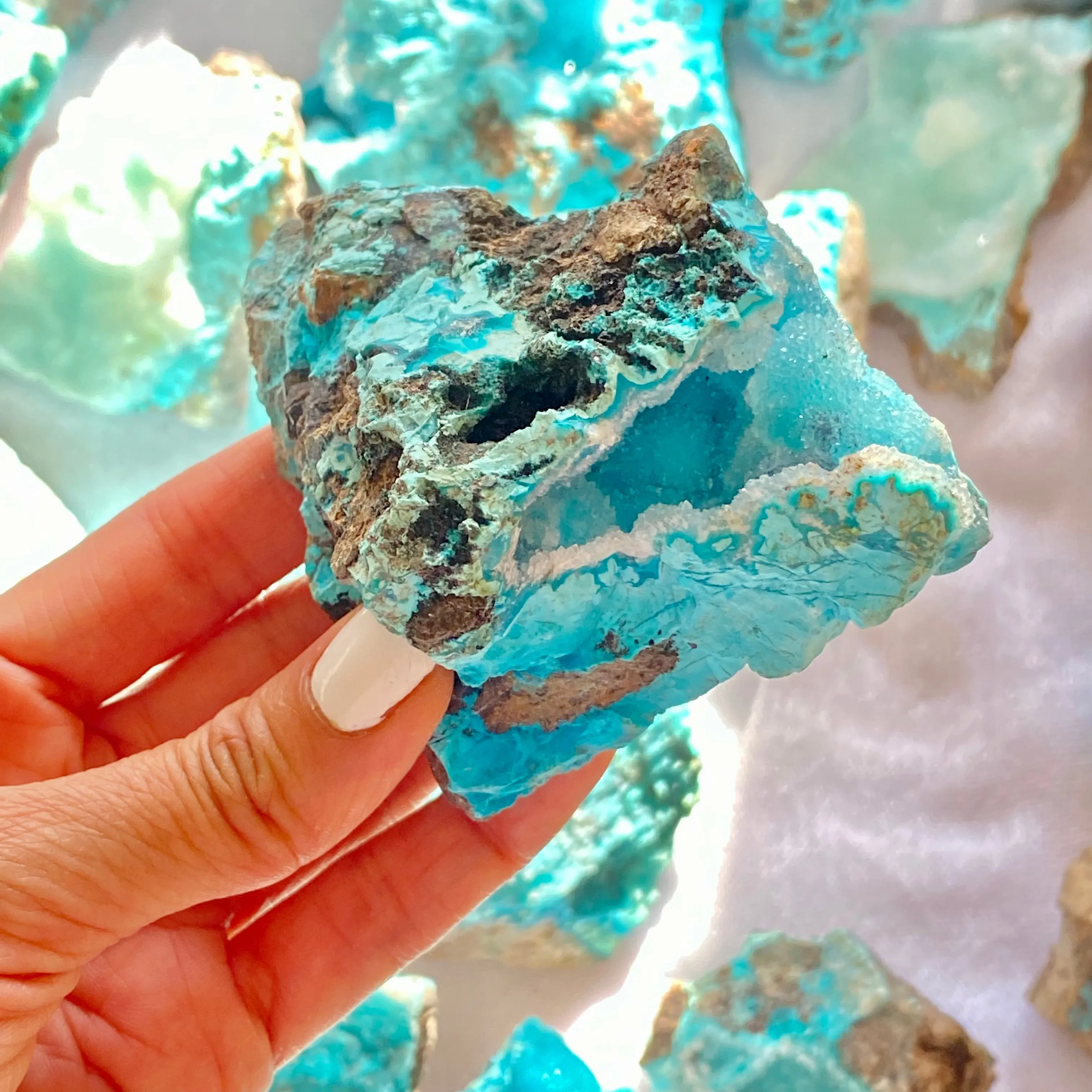 1 Beautiful Chrysocolla Piece