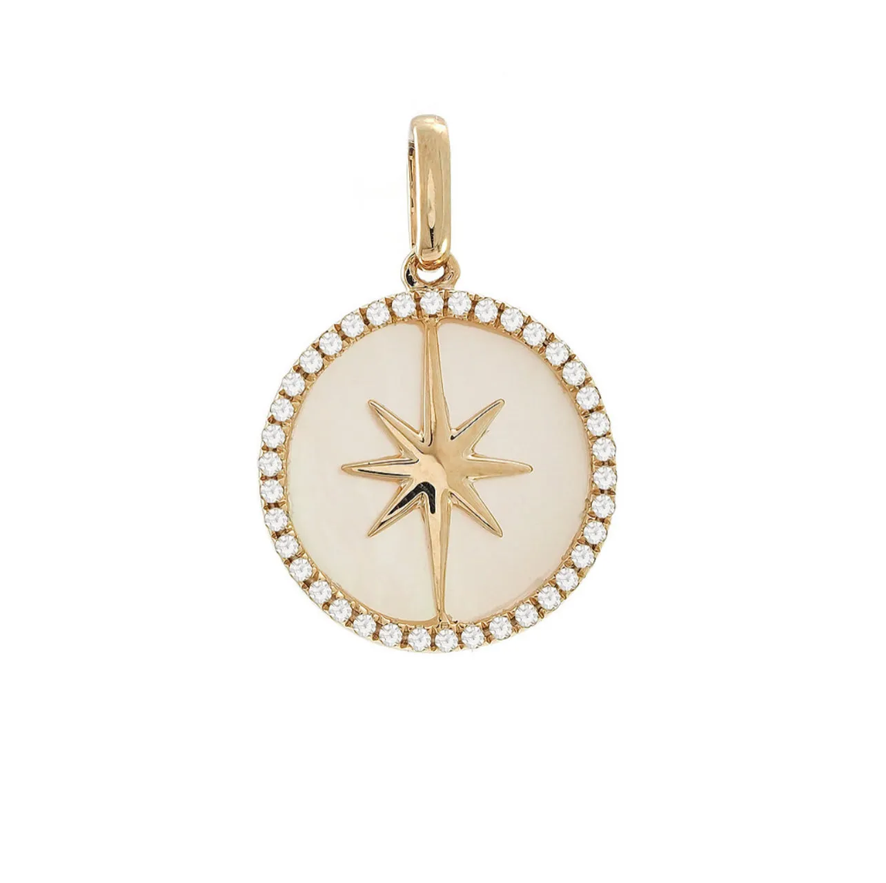 14k Starburst Pendant