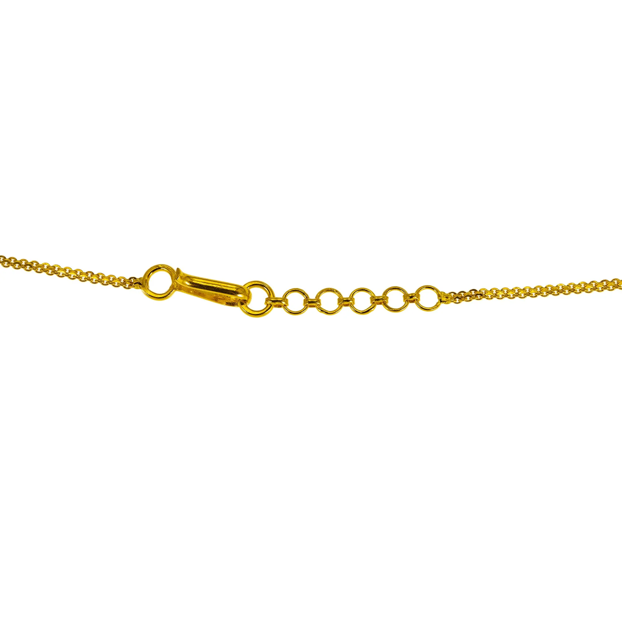 18K Yellow Gold & 2.51 ct Diamond Necklace (26 grams)
