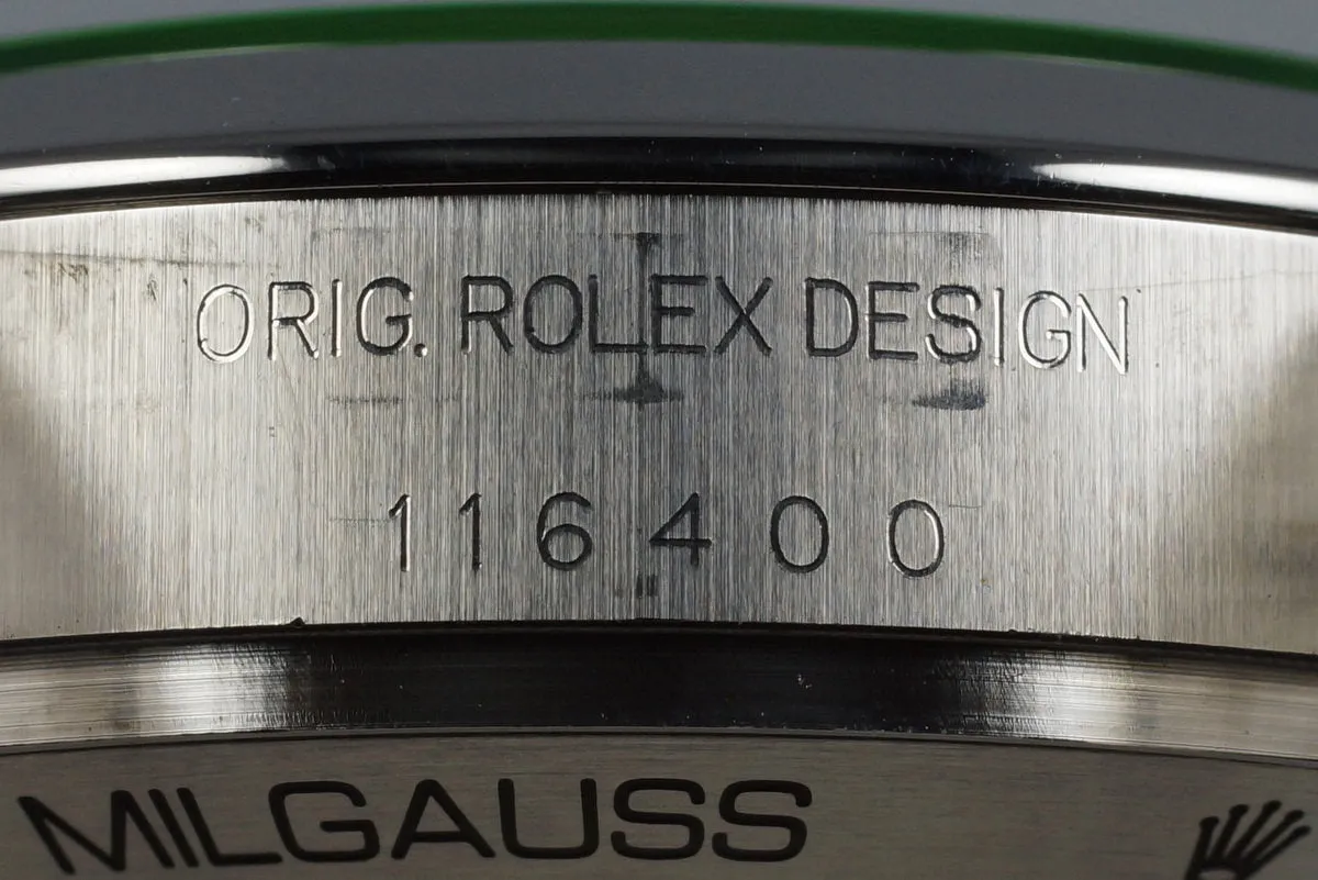 2009 Rolex Milgauss Green 116400V