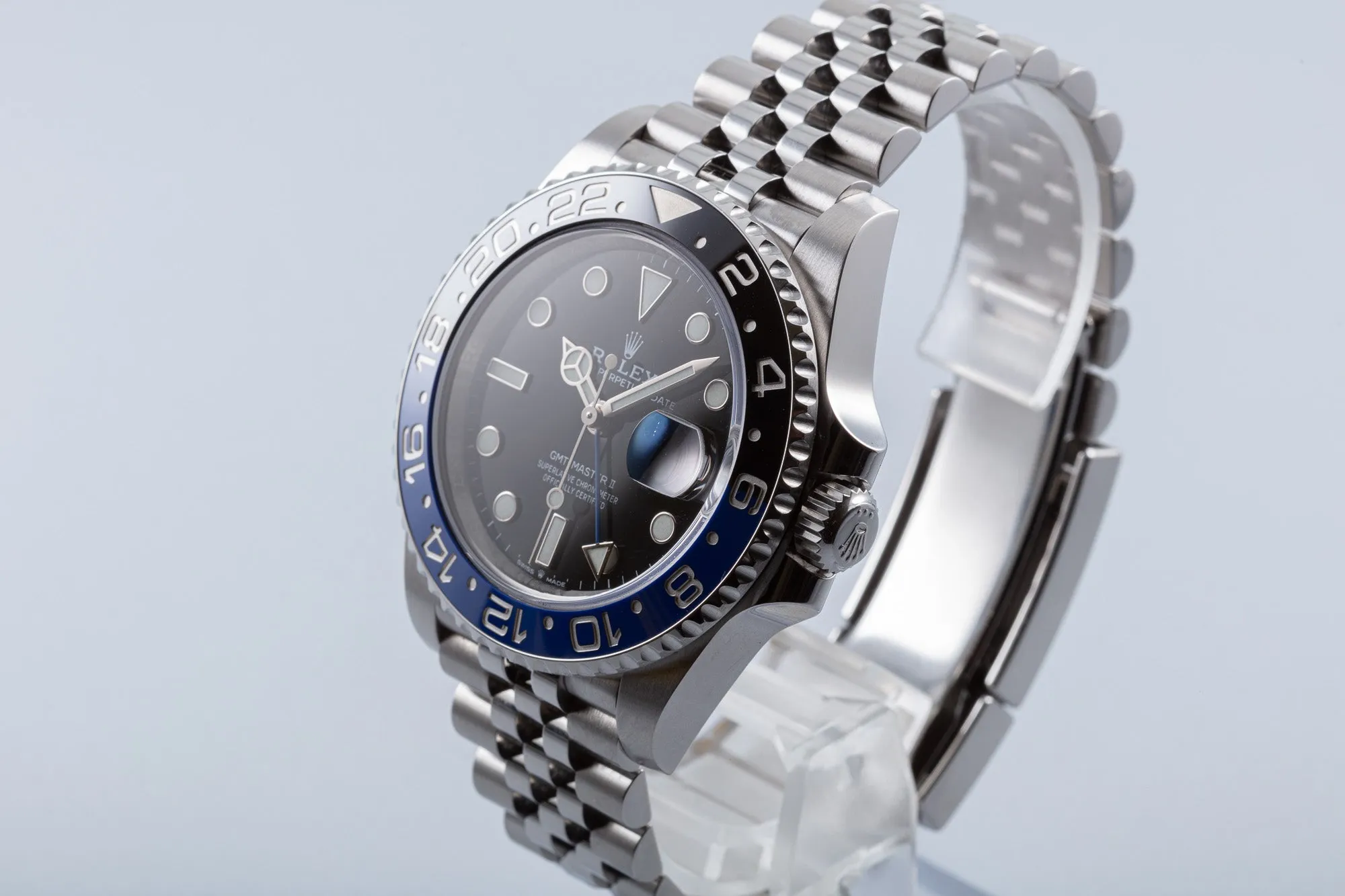 2020 Rolex GMT-Master II 126710BLNR "Batman" Jubilee with Box & Card