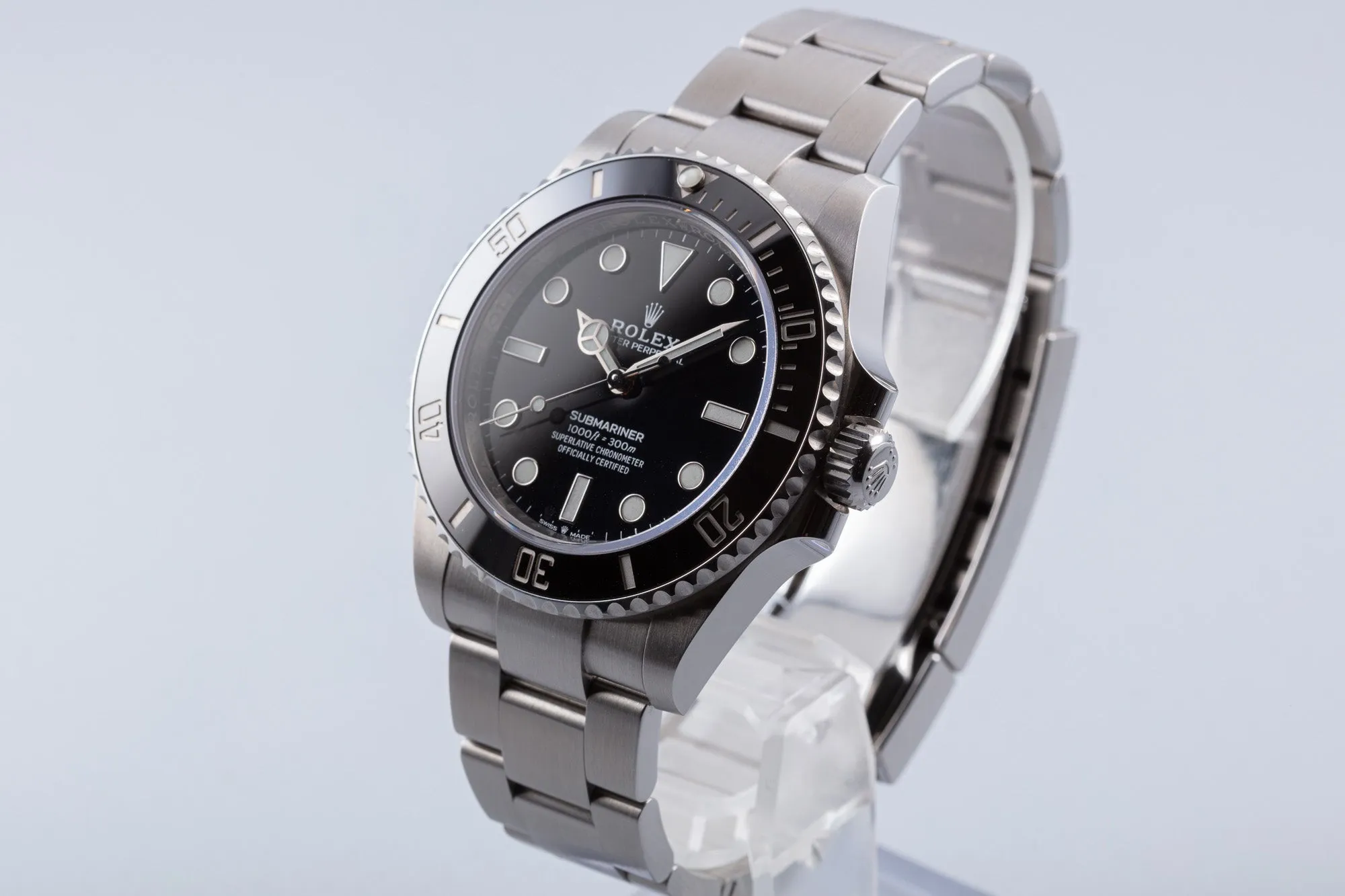 2021 Ceramic Submariner No Date 41mm Box & Card