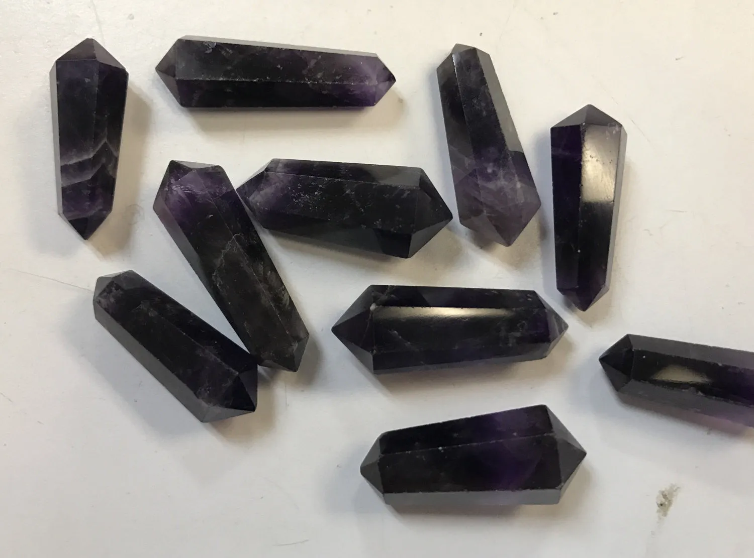 Amethyst Double Terminated Point - Third Eye - Sixth Chakra - Reiki - Energy Healing