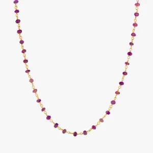 Amethyst Rosary Choker
