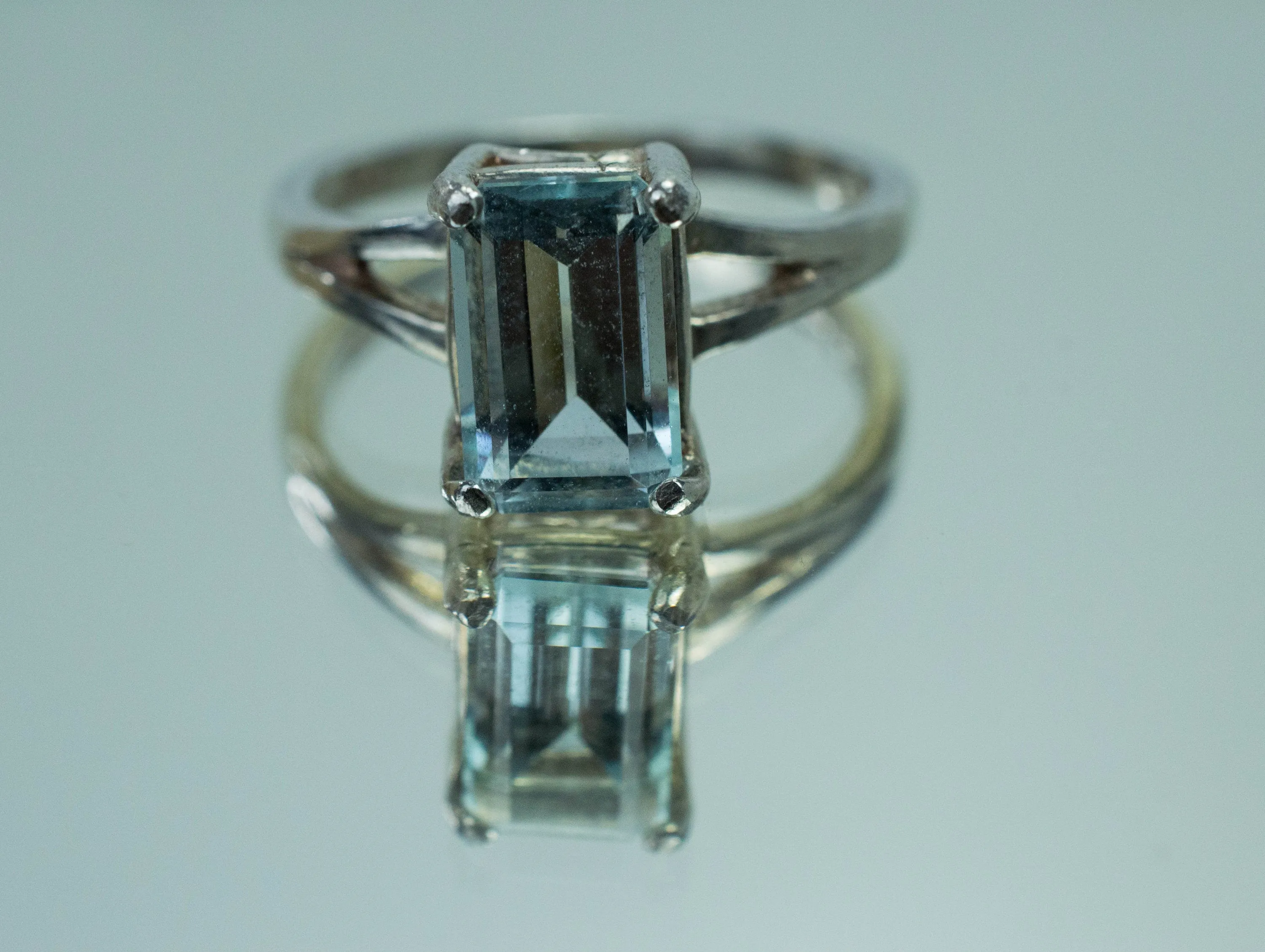 Aquamarine Ring, Genuine Untreated Brazilian Aquamarine; 1.790cts
