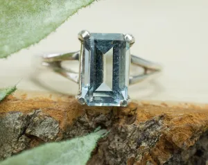 Aquamarine Ring, Genuine Untreated Brazilian Aquamarine; 1.790cts