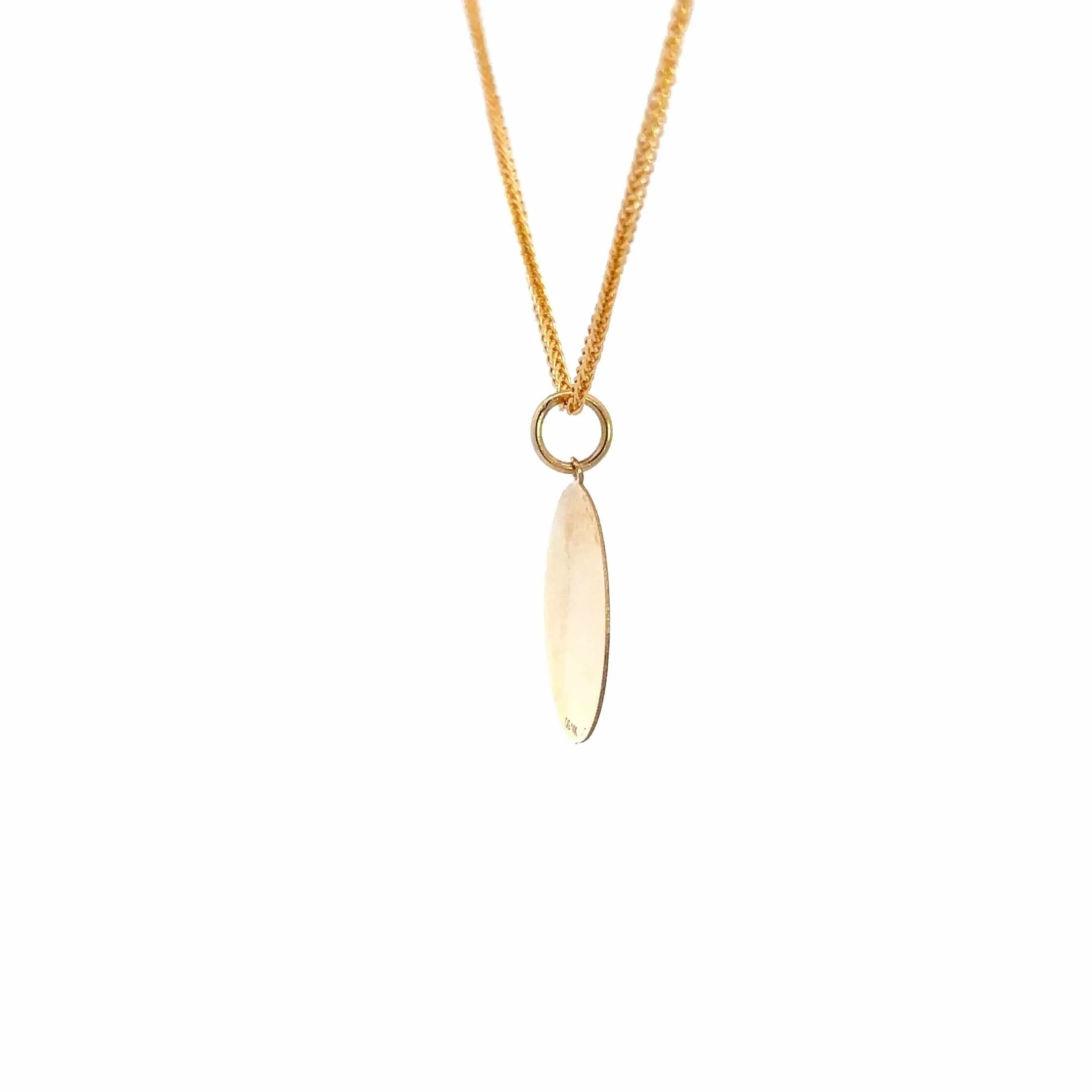 Baikalla 14k Yellow Gold Graduation Day Pendant Necklace