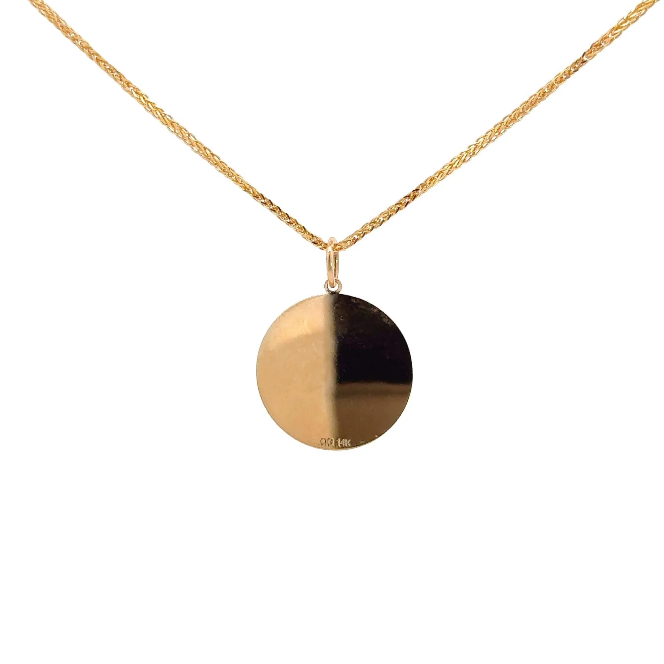 Baikalla 14k Yellow Gold Graduation Day Pendant Necklace