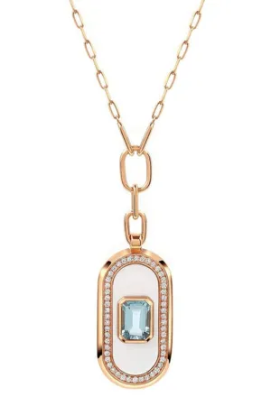 Battuta Seafarer Aquamarine Necklace