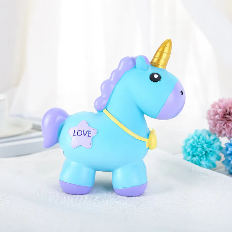 Beautiful Unicorn Piggy Bank