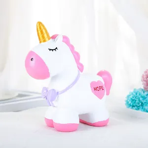 Beautiful Unicorn Piggy Bank