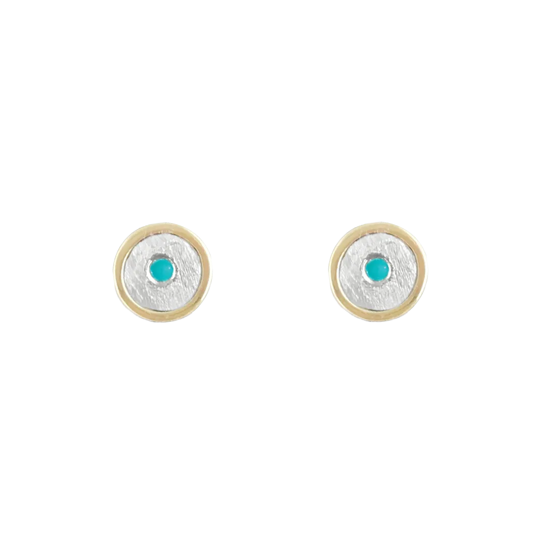 BIRTHSTONE 14K GOLD STUD EARRINGS - CUSTOM