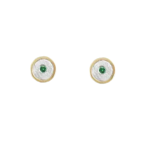 BIRTHSTONE 14K GOLD STUD EARRINGS - CUSTOM