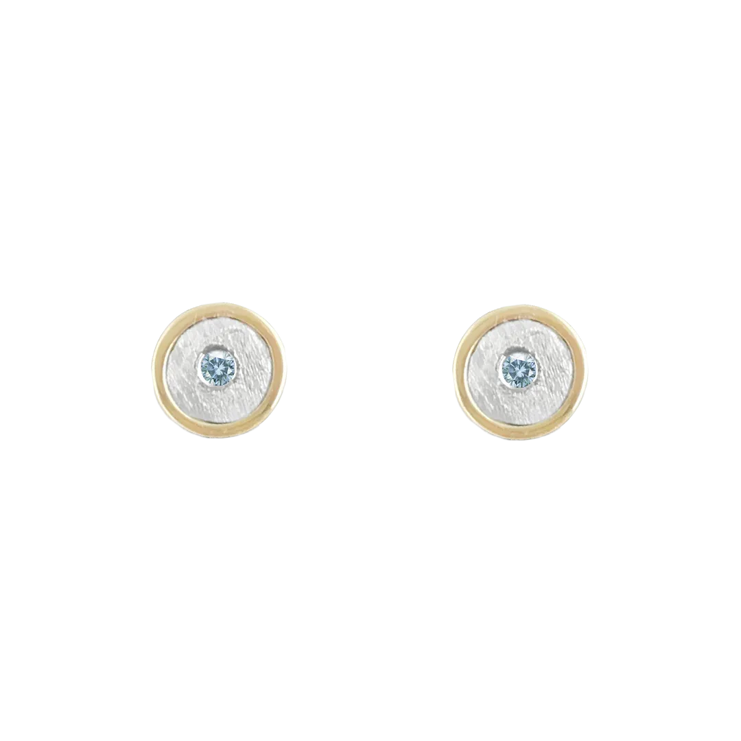 BIRTHSTONE 14K GOLD STUD EARRINGS - CUSTOM