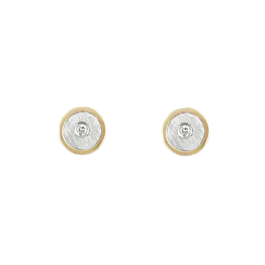 BIRTHSTONE 14K GOLD STUD EARRINGS - CUSTOM