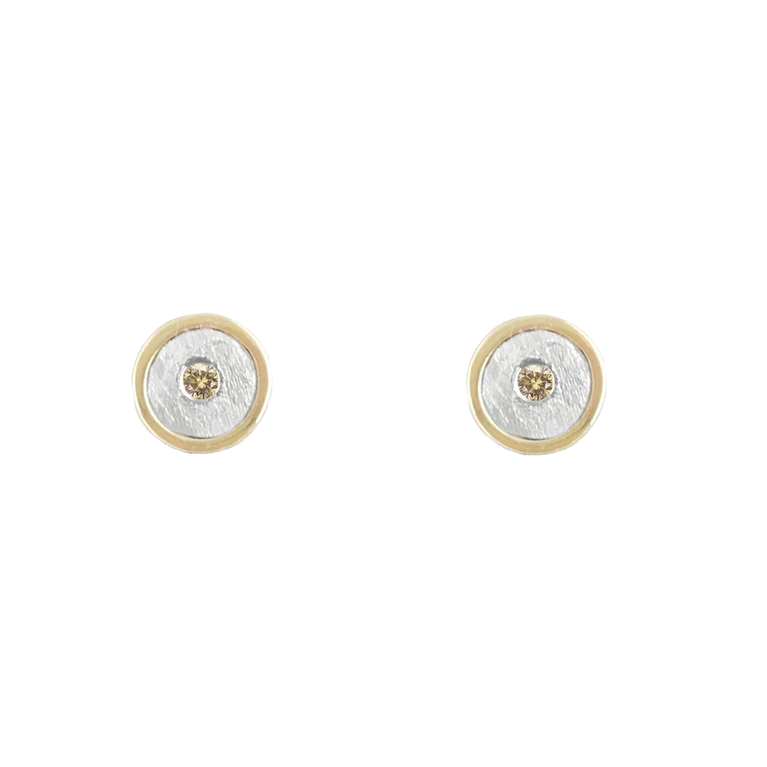 BIRTHSTONE 14K GOLD STUD EARRINGS - CUSTOM