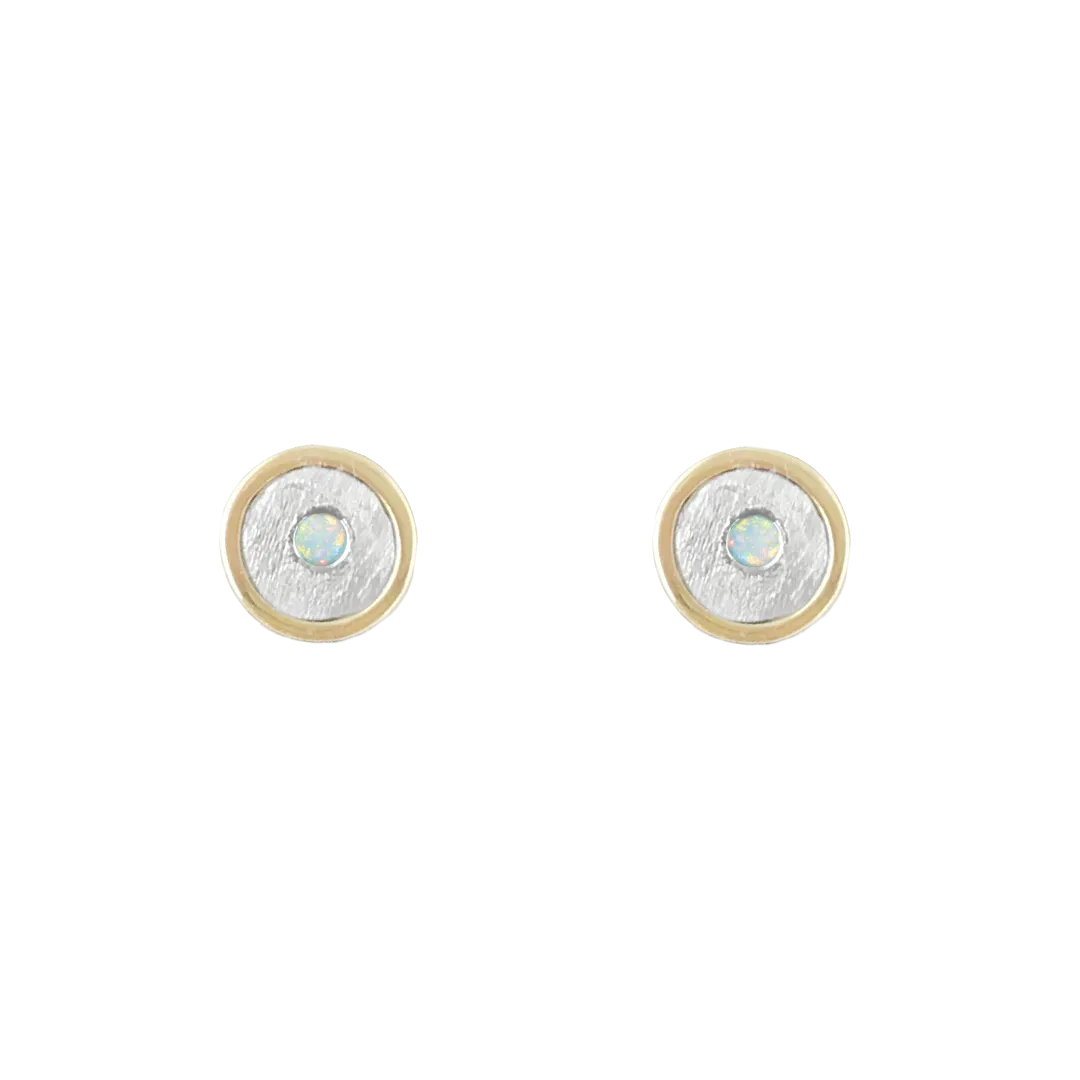 BIRTHSTONE 14K GOLD STUD EARRINGS - CUSTOM