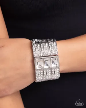 Bracelets Dramatic Diva - White B237