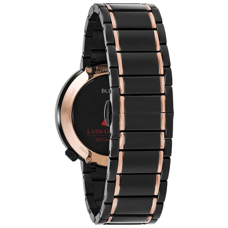 Bulova  Futuro Latin Grammy Mens Stainless Steel