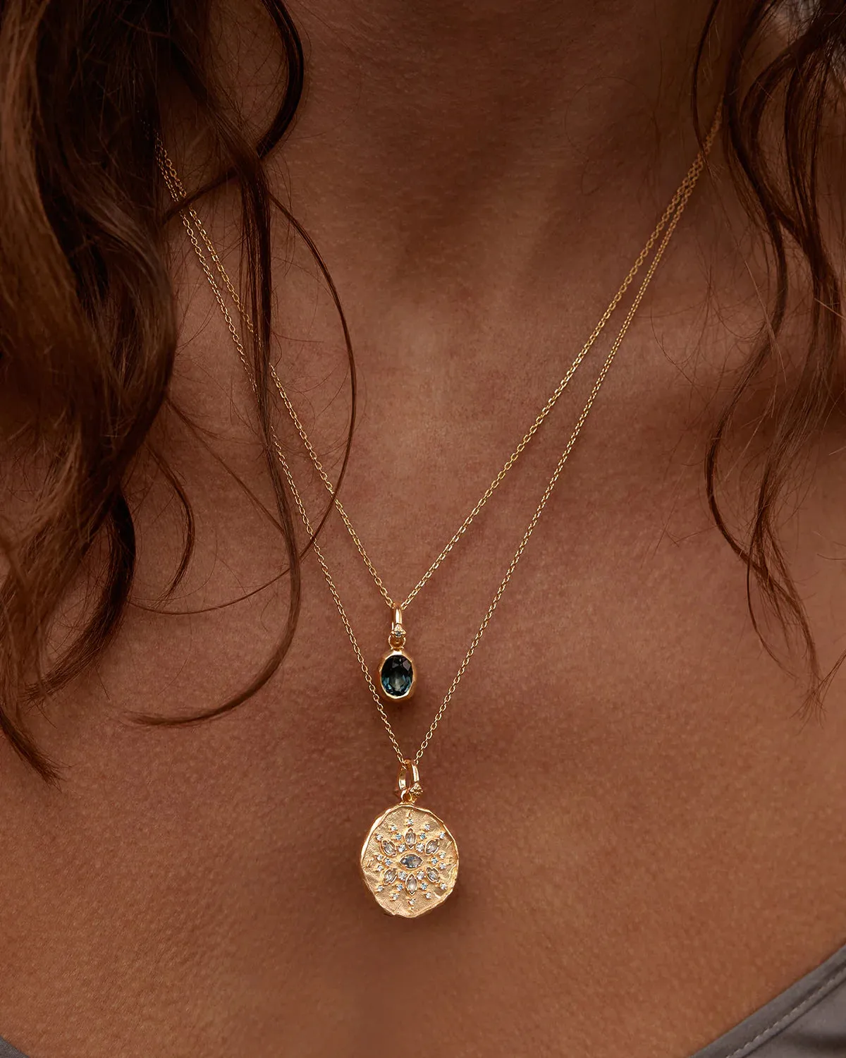Chic Charlotte Gold Journey Necklace - Elegant & Timeless Design