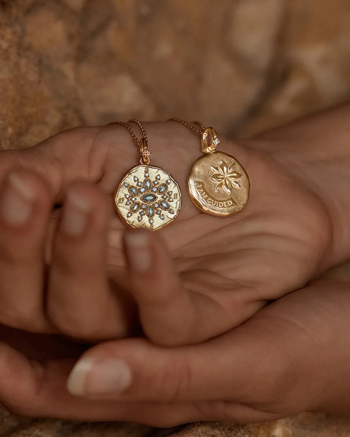 Chic Charlotte Gold Journey Necklace - Elegant & Timeless Design