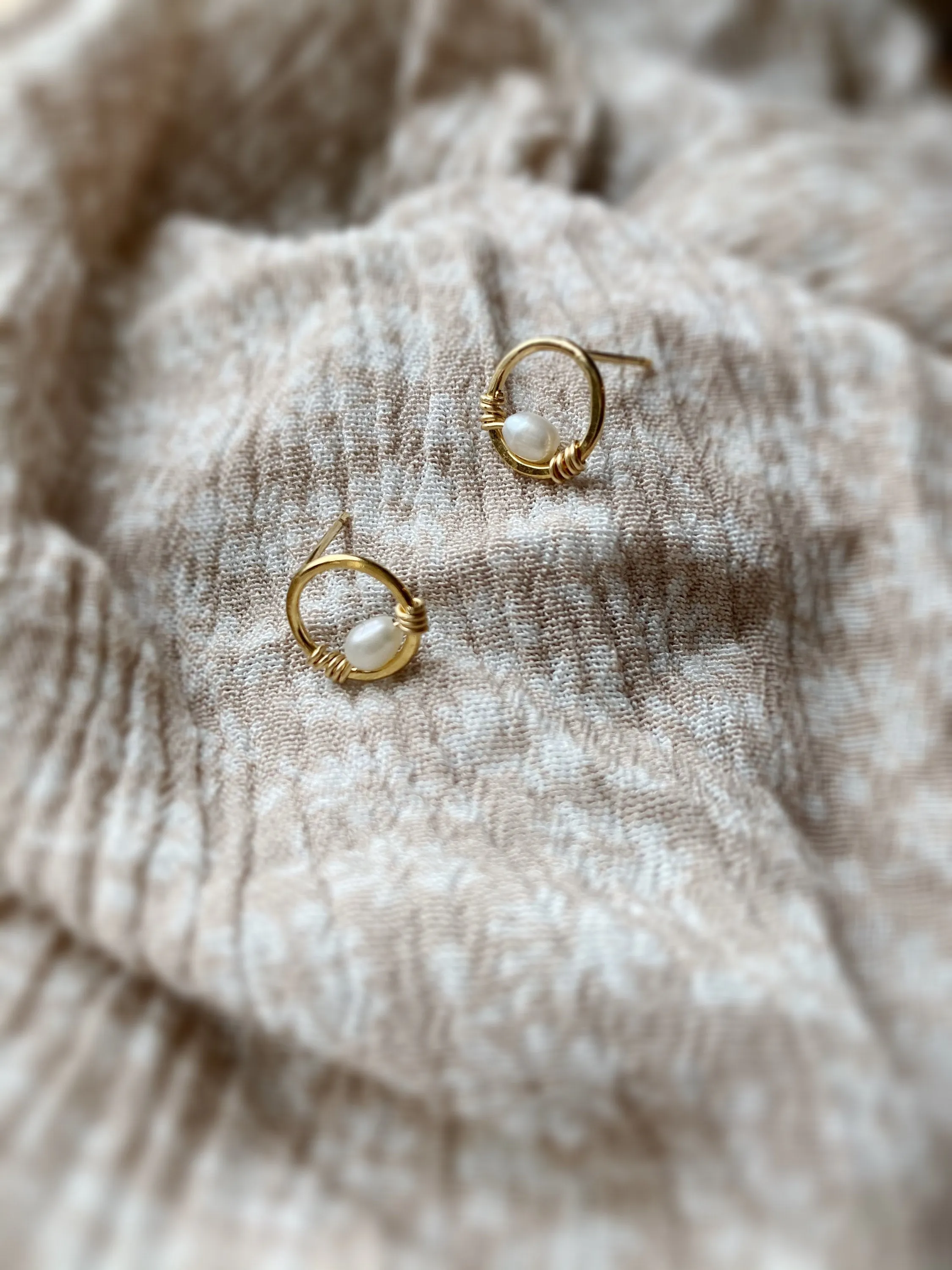 Caroline Dainty Gemstone Earrings