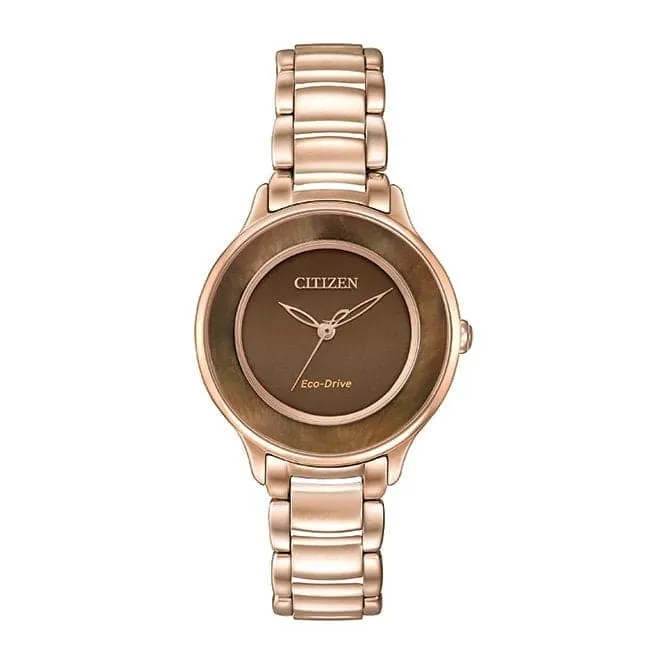 Citizen Ladies Circle of Time Eco Drive Watch EM0382-86X