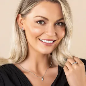 Clogau Past Present Future Silver Pendant 3SPPFP