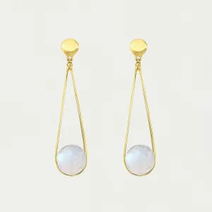 Dean DavidsonMini Ipanema Earrings in Rainbow Moonstone