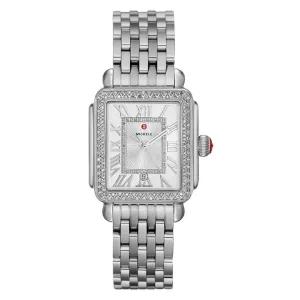 Deco Madison Mid Steel/Diamonds 31MM