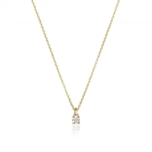Diamond Jewellery 18ct Gold Diamond Necklace NDQ149