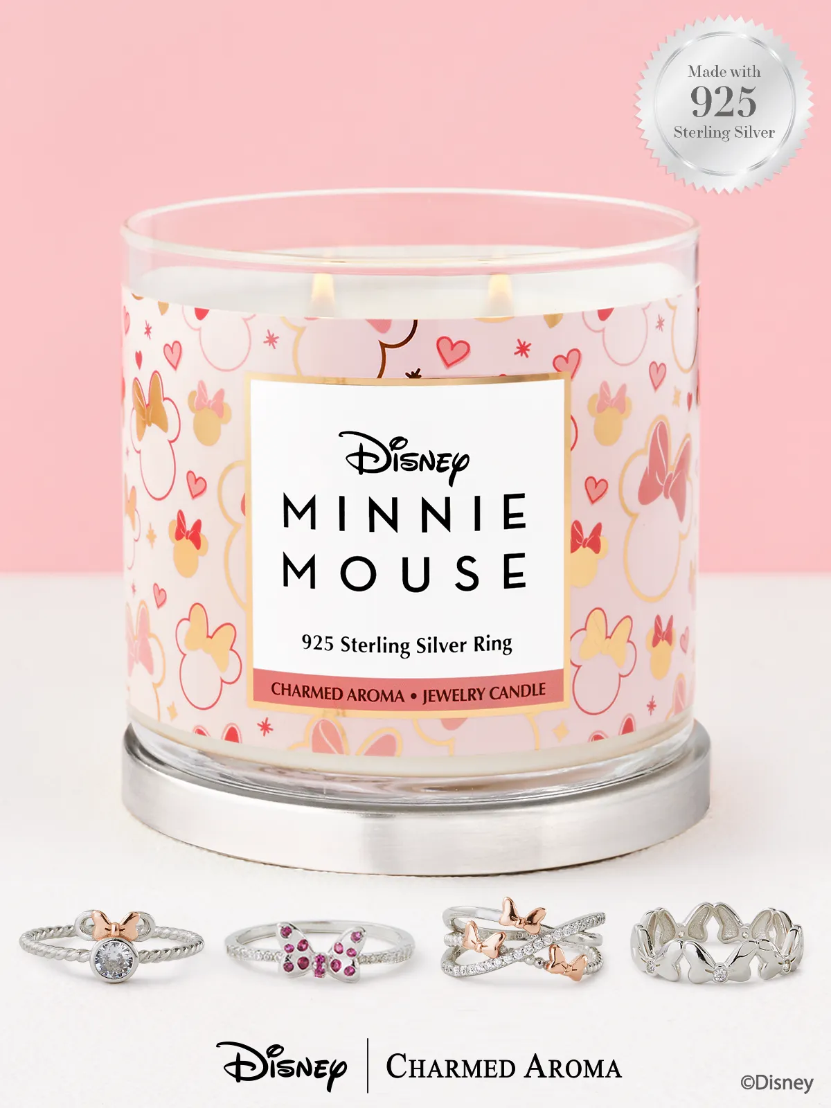 Disney® Minnie Mouse Candle - Minnie Mouse Ring Collection