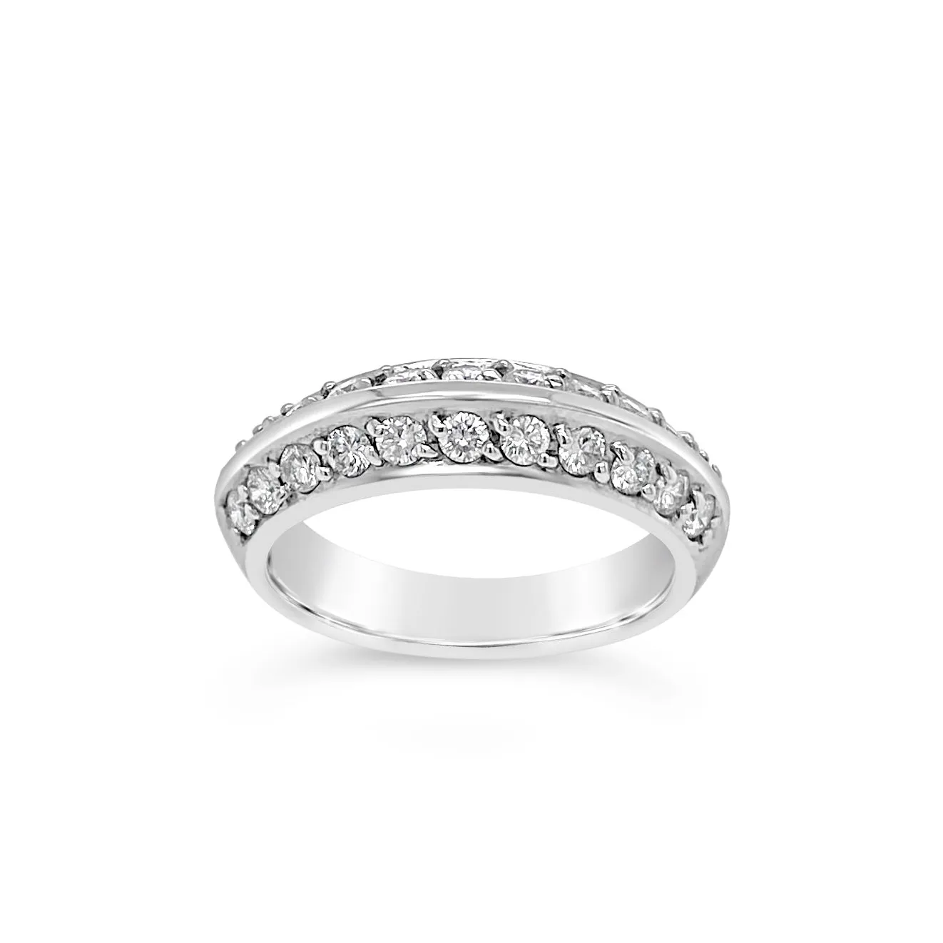 Double Edged Diamond Ring
