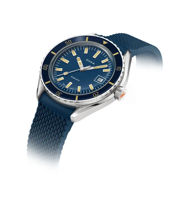 DOXA Sub 200 Caribbean Rubber Standard - 799.10.201.10