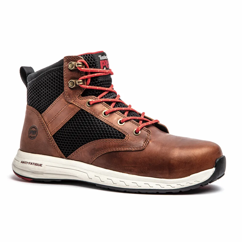 DRIVETRAIN MID COMPOSITE TOE SHOE - 214-Brown Red | Timberland PRO TB0A1WZU