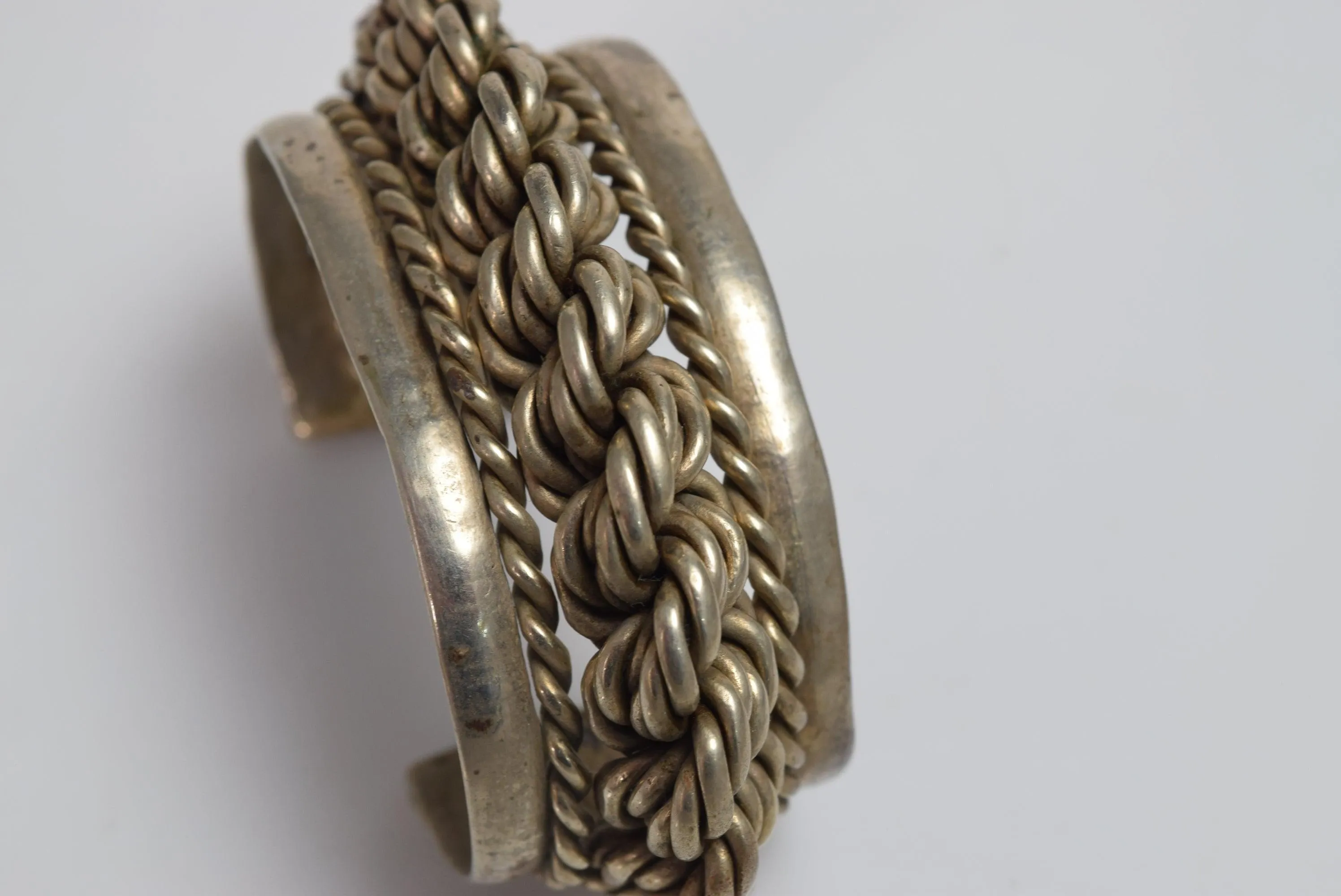 Egyptian Braided Cuff Bracelet