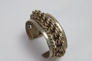 Egyptian Braided Cuff Bracelet