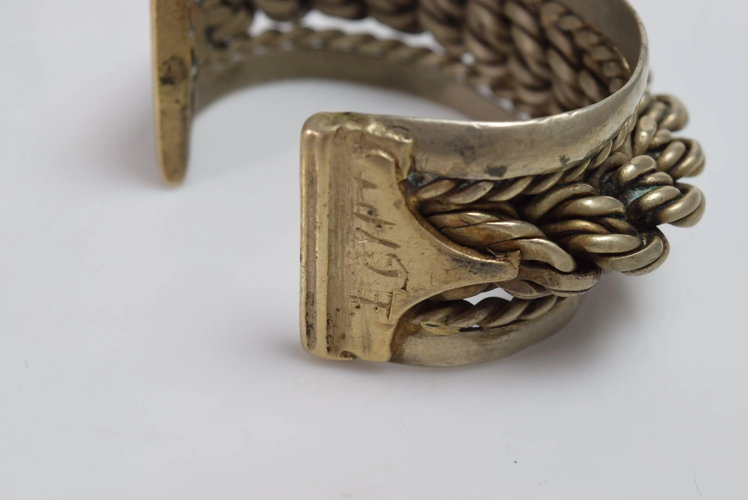 Egyptian Braided Cuff Bracelet