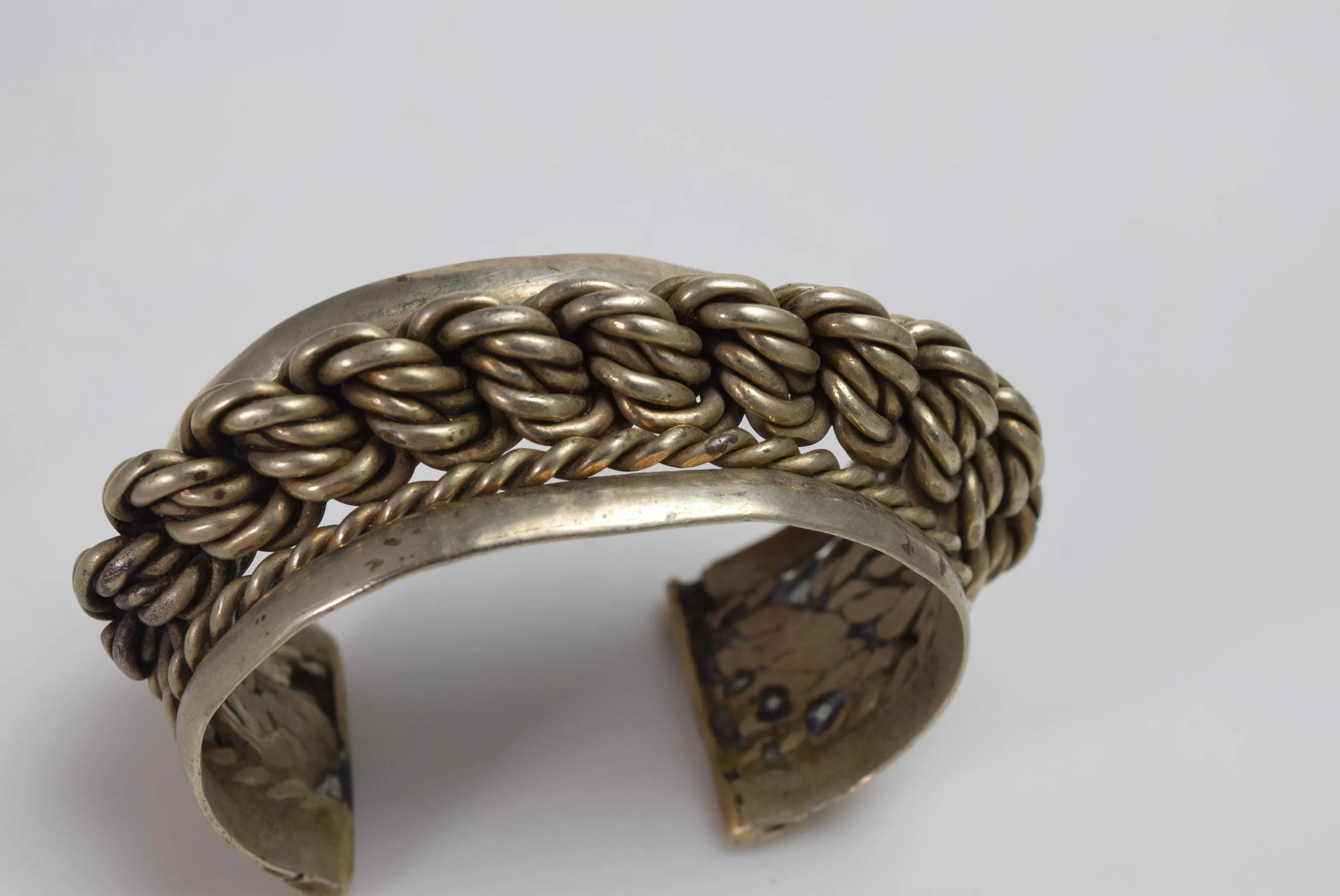 Egyptian Braided Cuff Bracelet