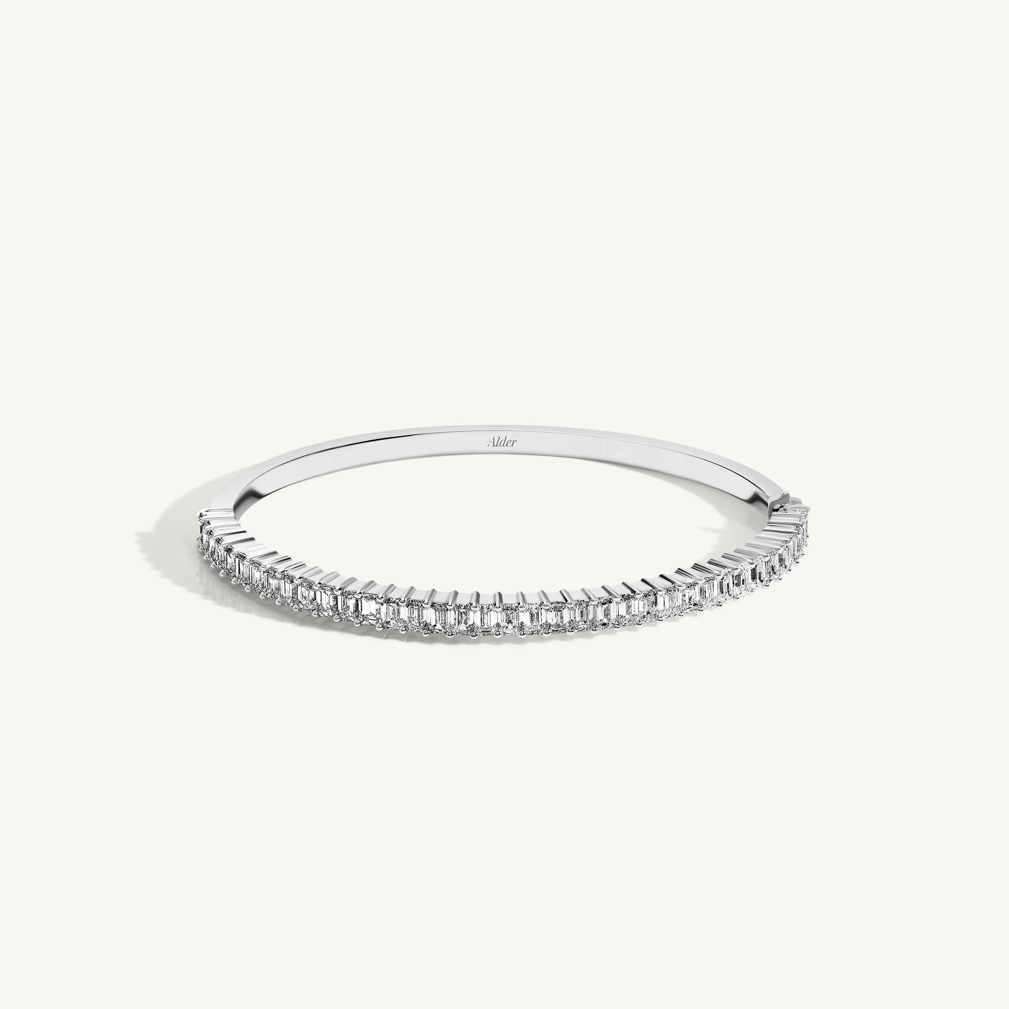 Emerald Diamond Bangle