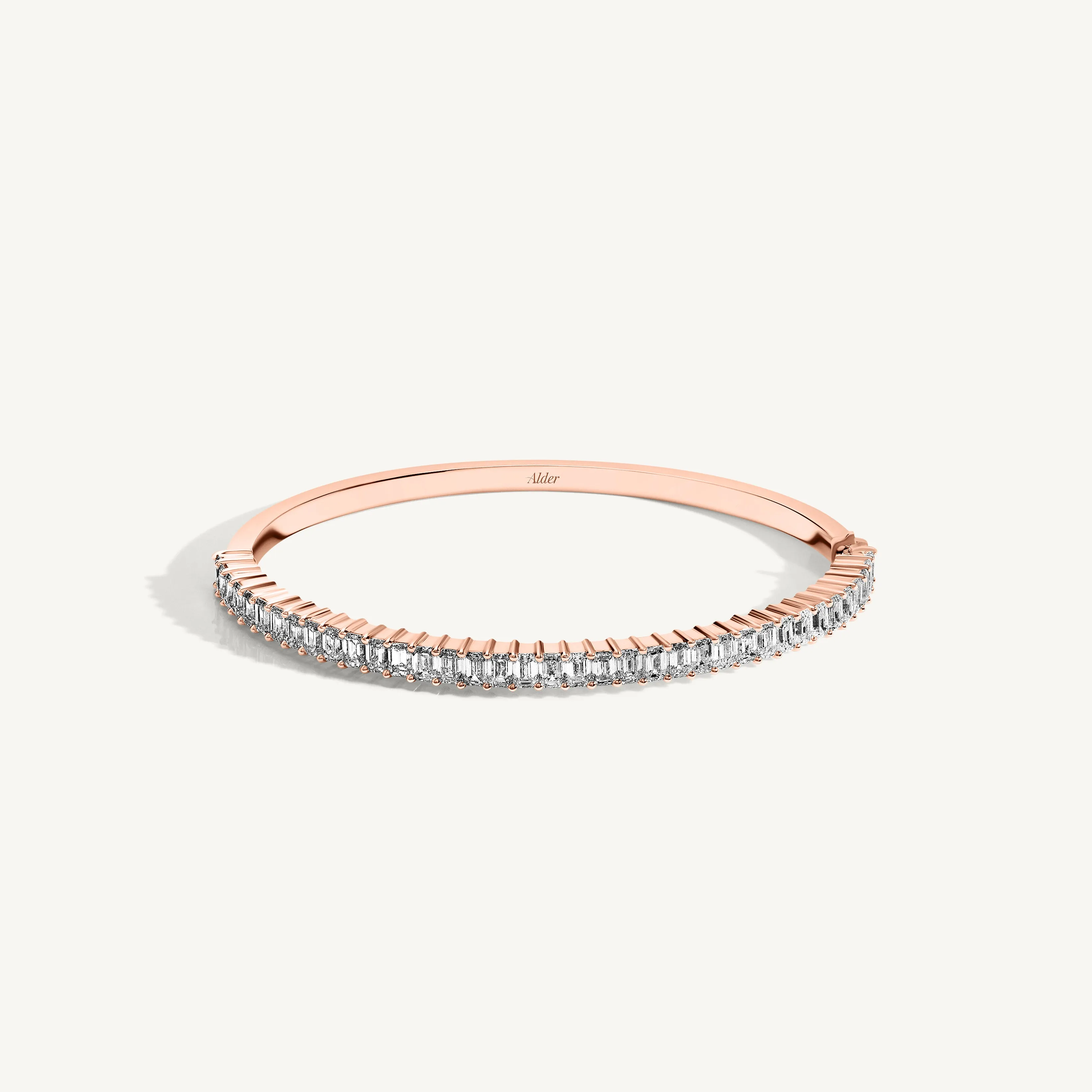 Emerald Diamond Bangle