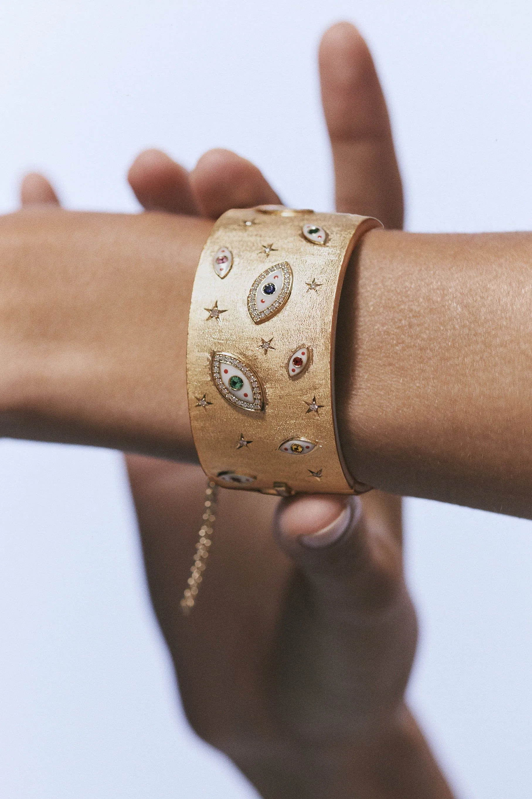 Eye XL Cuff Bracelet
