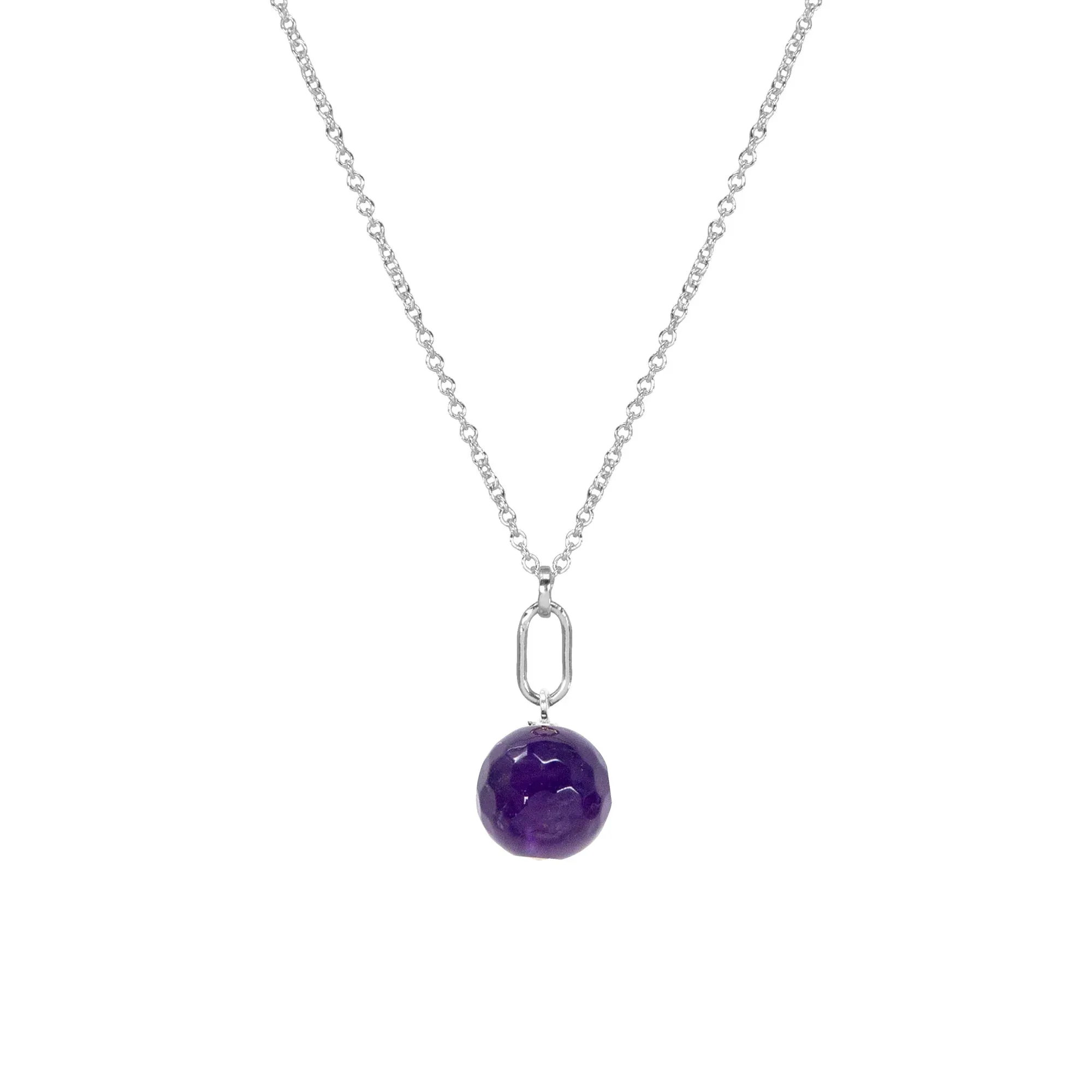 February Birthstone Amethyst Necklace