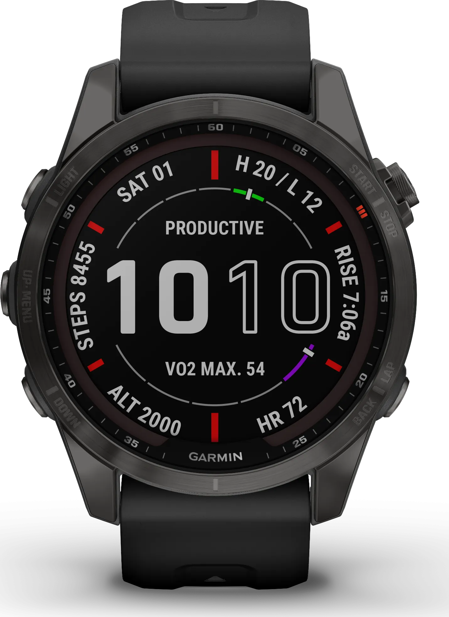 Garmin Fenix 7S Sapphire Solar Carbon Grey/Black | Buy Garmin Fenix 7S Sapphire Solar Carbon Grey/Black here | Outnorth