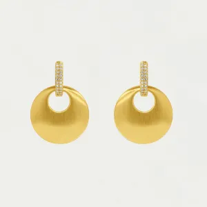 GOLD PETITE DROP EARRING