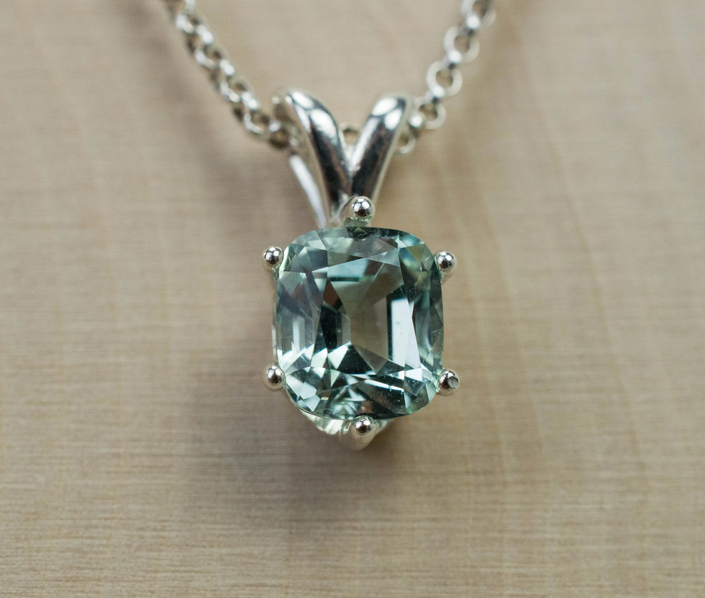 Ice Blue Tourmaline Pendant, Genuine Untreated Namibia Tourmaline; 2.020cts