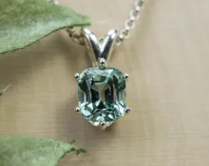 Ice Blue Tourmaline Pendant, Genuine Untreated Namibia Tourmaline; 2.020cts