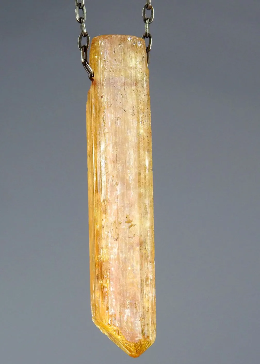 Imperial Topaz Crystal Necklace